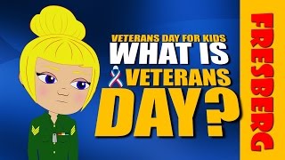 What is Veterans Day What is Armistice Day What is Memorial Day Learn with our video for kids [upl. by Llireva]