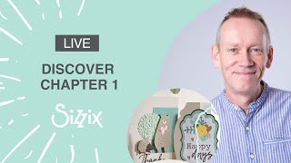 Sizzix Chapter 1 Die Cutting Collection Overview By Designer Pete [upl. by Skricki907]