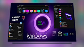 PERSONALIZAR WINDOWS 10 Y 11 TEMA E ICONOS [upl. by Tyoh]