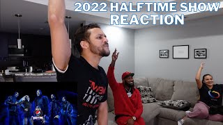 Super Bowl Halftime Reaction 2022  EMINEM 50 CENT DR DRE SNOOP DOGG KENDRICK LAMAR MARY J [upl. by Lig162]