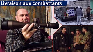 🇺🇦MISSION UKRAINE🇨🇵 Avec les combattants français point de situation et livraison de matériels [upl. by Dene]