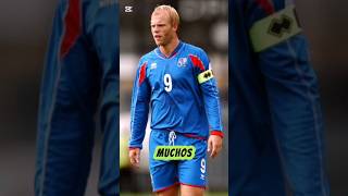 El debut de Eidur Gudjohnsen futbol footballshorts shortsvideo planetajavisami shorts [upl. by Alesram]