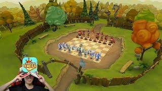 Toon Clash Chess Game cờ vua hình người nhân vật hoạt hình dễ thương  Part 1 [upl. by Claudette]