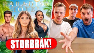 DET BLIR STORBRÅK REAGERAR PÅ NYA PARADISE HOTEL [upl. by Mutat]