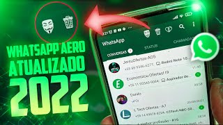 SAIU🥳 MELHOR VERSÃO do WHATSAPP AERO ATUALIZADO 2023 COM MUITAS FUNÇÕES NOVAS [upl. by Macur]