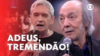 Serginho Groisman presta homenagem ao grande Erasmo Carlos  Altas Horas  TV Globo [upl. by Oretos]