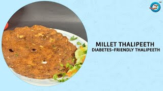 Millet Thalipeeth  Diabetesfriendly thalipeeth [upl. by Goodkin]