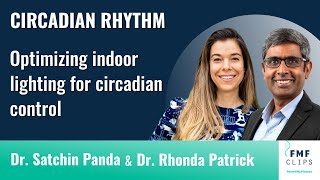 Optimizing indoor lighting for circadian control  Dr Satchin Panda [upl. by Esirehs]