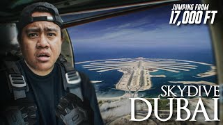 SKY DIVING in DUBAI extreme [upl. by Hastings61]