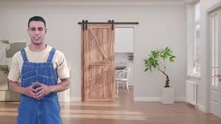 Transforming Spaces with ZEKOO A Complete Bypass Sliding Barn Door Kit Review [upl. by Nereus]