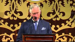 The Prince of Wales makes a speech to open the Commonwealth Heads of Government Meeting CHOGM [upl. by Demetris]