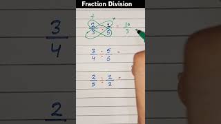 Fraction Division fraction division divisiontricks maths mathstricks shorts viral viralvideo [upl. by Anees]