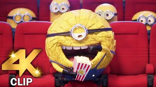 DESPICABLE ME 4 quotMega Minions Fight For Popcornquot Short Film  Trailer 4K ULTRA HD 2024 [upl. by Maye]