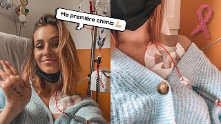 VlogCancer Je vous emmène à ma 1ère chimiothérapie 🎗💕 [upl. by Luben]