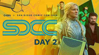 IGN at San Diego ComicCon 2024  Day 2  Marvel Hall H MCU Batman Caped Crusader LotR amp More [upl. by Notle564]