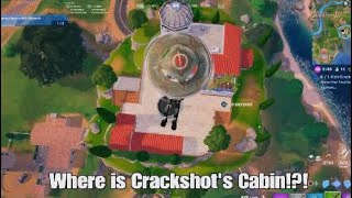 They Forgot to Add Crackshots Cabin in Fortnite Winterfest Thankfully it Was Eventually Added [upl. by Yrrak]