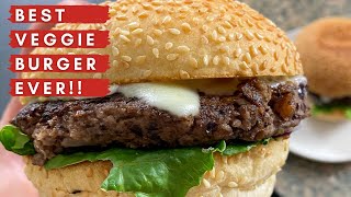 Mushroom Walnut Burgers  Meatfree Burger Recipe [upl. by Dazraf]