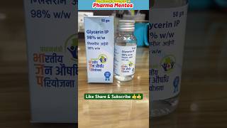 Glycerin 50gm  Skincare  for Smoother amp Softer Skin  skincare janaushadhi pmbi [upl. by Naimad133]