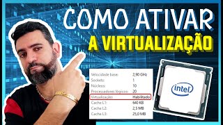 COMO ATIVAR A VIRTUALIZAÇÃO PELO WINDOWS OU PELO BIOS TUTORIAL COMPLETO [upl. by Bunnie]