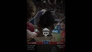 Remontada Belgium 💀  shorts football [upl. by Sarette]