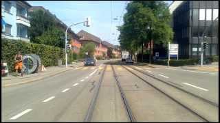 VBZVBG ZÜRICH TRAM  Linie 10 Zürich Flughafen ✈  BahnhofplatzHB [upl. by Volny210]