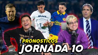 PRONOSTICOS JORNADA 10 LIGA MX [upl. by Novyaj755]