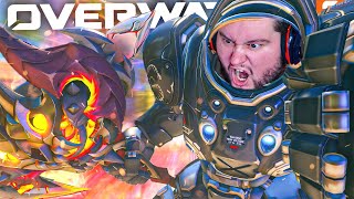 Trying Out Reinhardts Mythic Weapon In Overwatch 2 [upl. by Avla]