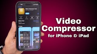 Video Compressor Gold 🔥 Compress Photos and Videos on iPhone and iPad [upl. by Cristoforo342]