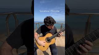 Federico Moreno Torroba  Sonatina 3rd mvt Allegro 🎶🌊✨ guitarraclasica musica classicalguitar [upl. by Afinom]