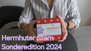 Herrnhuter Stern ⭐️ Sonderedition 2024  flieder [upl. by Behn520]