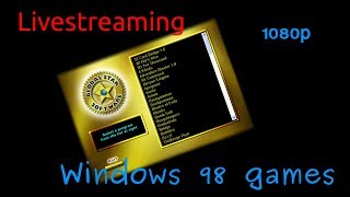 Streaming 1080p Windows 98 games [upl. by Huntley]