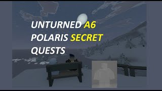 Two secret quests outside the safezone Unturned A6 Polaris Infected I and Daucus Carota I [upl. by Erick972]