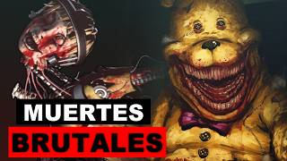 Las MUERTES mas BRUTALES de los FAZBEAR FRIGHTS  Five Nights at Freddys [upl. by Clarice674]