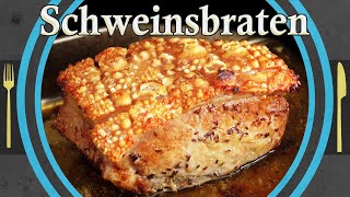 das einfachste Schweinsbraten Krustenbraten Rezept mit knuspriger Kruste [upl. by Inger]