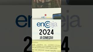 O Encceja 2024 já começou comece já sua preparação encceja encceja2024 [upl. by Fasta]