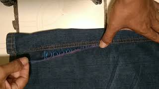 tutorials Shrinking jeans without a sewing machine [upl. by Gathers]