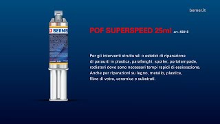 Colla rapida riparazione plastiche SUPERspeed [upl. by Mraz318]