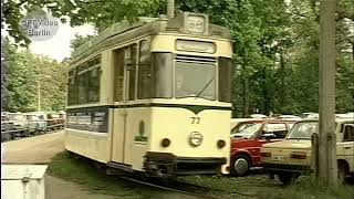 Schöneicher Straßenbahn vor 30 Jahren [upl. by Ellenhoj248]