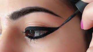 Wing Eyeliner लगाने का सही तरीका  How To Apply Perfect Winged Eyeliner for Beginners  Anaysa [upl. by Yerd]