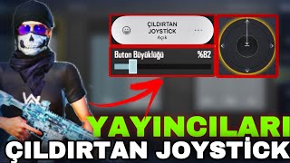 YAYINCILARI ÇILDIRTAN JOYSTİCK AYARIRAKİPLERİNİZ DELİ OLACAK😎  PUBG MOBİLE [upl. by Rosario862]