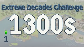 The Sims 4  Extreme Decades Challenge  Ep 1 [upl. by Zach594]