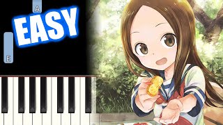 Zero Centimeter ゼロセンチメートル  Karakai Jouzu no Takagisan 2 OP  Piano Arrangement Synthesia by TAM [upl. by Elocyn]