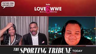 The Return of The Sporting Tribune Today with Bianca Belair amp Montez Ford [upl. by Atikal]