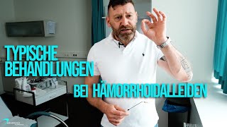 Typische Behandlungen bei Hämmorhoidalleiden [upl. by Abram]