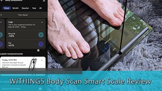 WORTH THE PRICE  WITHINGS Body Scan Smart Scale Review [upl. by Sirdi375]