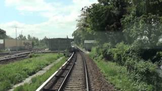 Führerstandsmitfahrt SBahn Berlin Yorkstraße  Wannsee [upl. by Anitserp]