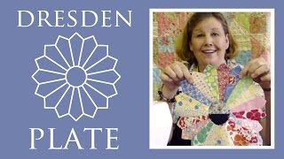 Dresden Plate Tutorial  Quilting Made Easy [upl. by Alamak]