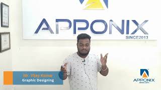 Testimonial by Vijaykumar on Graphic Design at Apponix Technologies [upl. by Leiuqese444]