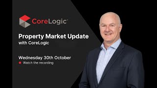 XCELERATE CoreLogic Market Update with Tim Lawless [upl. by Bonine672]