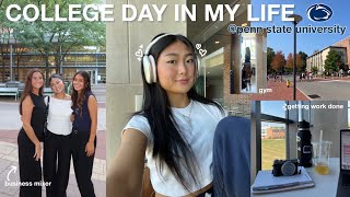 DAY IN MY LIFE as a freshman PENN STATE  ep 3 [upl. by Aicarg]